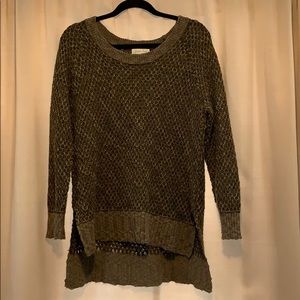 Olive Green Grace & Lace Sweater